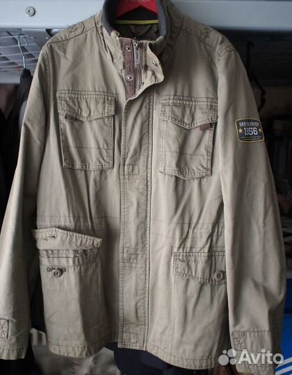 Куртка ветровка цвет хаки 158 164