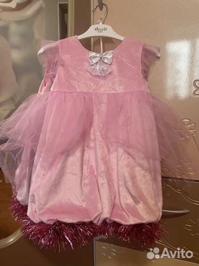 Новогодний костюм для девочки пуделек