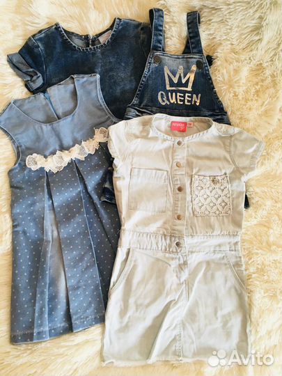 Пакет вещей для девочки 3-4 года