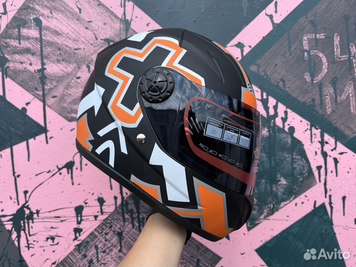 Детский шлем для ребенка мотошлем новые