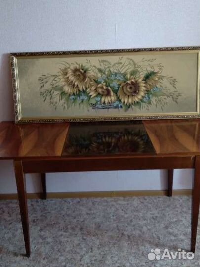 Картина гобелен Семечко 150 50см Россия хлопок 60