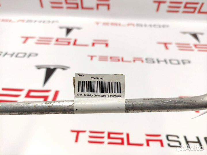 Трубка радиатора кондиционера левая Tesla Model S