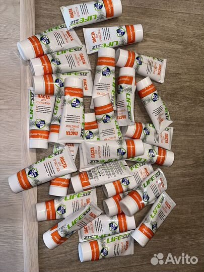 Паста от очищения загрязнения