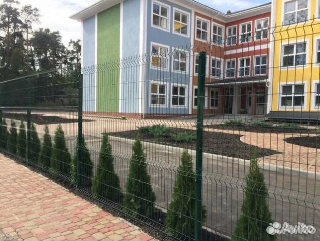 Ограждение для школы в Кимовске