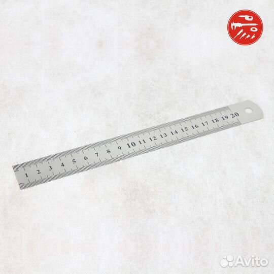 Линейка железная 200 мм. calligrata