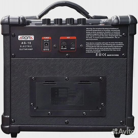 Комбоусилитель для электрогитары Aroma AG10 Black