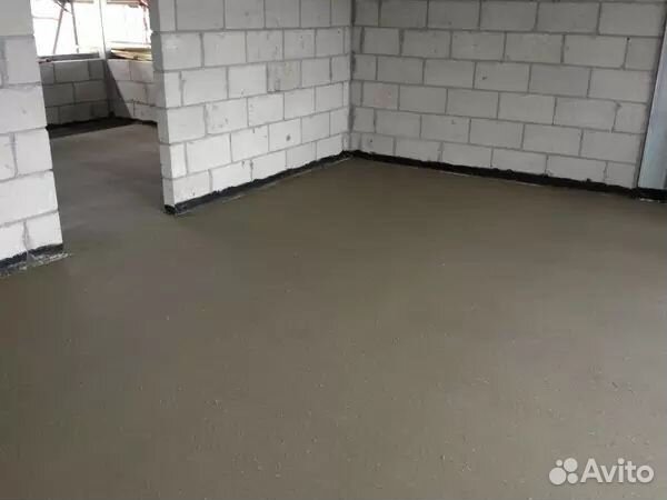 Полусухая стяжка пола