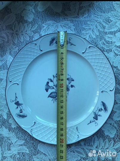 6 тарелок 21 см Villeroy&Boch Val Bleu