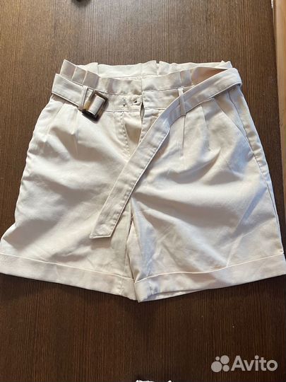 Широкие брючные шорты женские