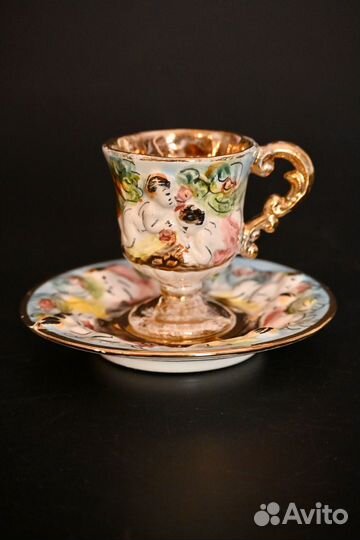 Кофейная пара. Стиль Каподимонте