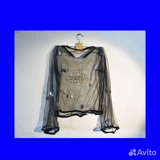 Блуза из сетки