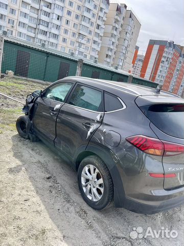 Hyundai Tucson 2.0 AT, 2018, битый, 72 000 км