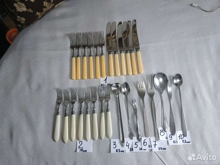 Ложки вилки нержавейка СССР
