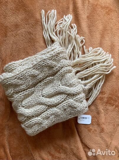 Большие теплые платки / шарф