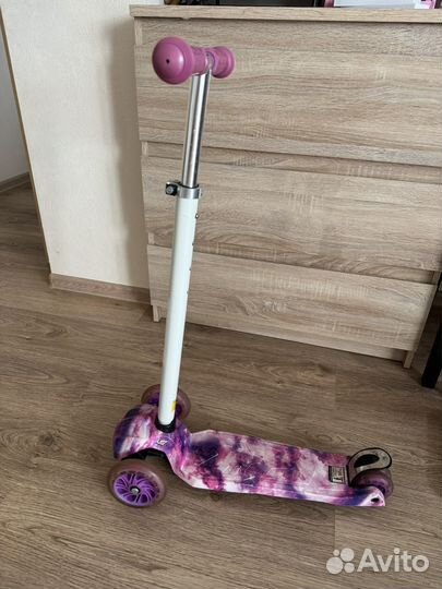 Самокат детский трехколесный reaction