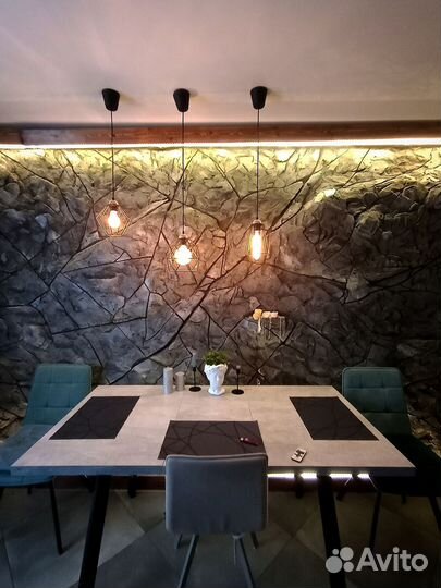 Арт бетон/ Скала в интерьере / Декоратор