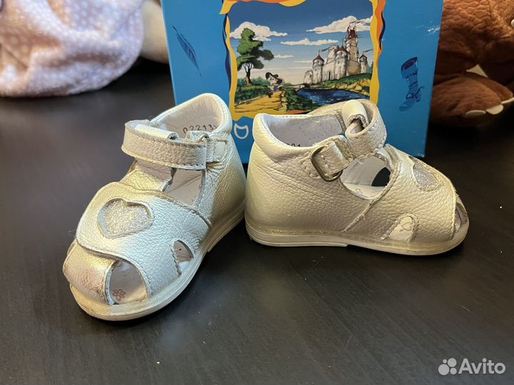 Сандали для девочки 17 размер