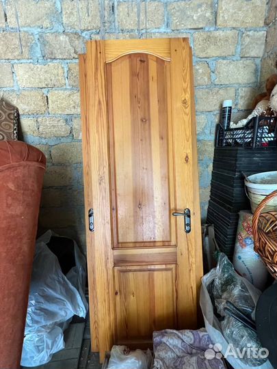 Межкомнатные двери бу с коробкой деревянные