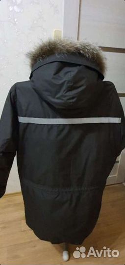 Мужская зимняя парка с мехом