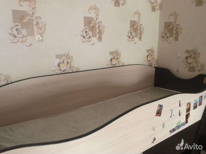 Детская кровать от 3 лет с бортиками