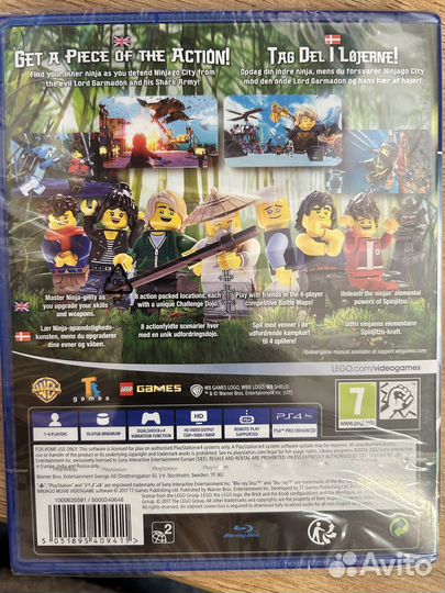 Lego Ninjago Movie: Videogame диск для PS4