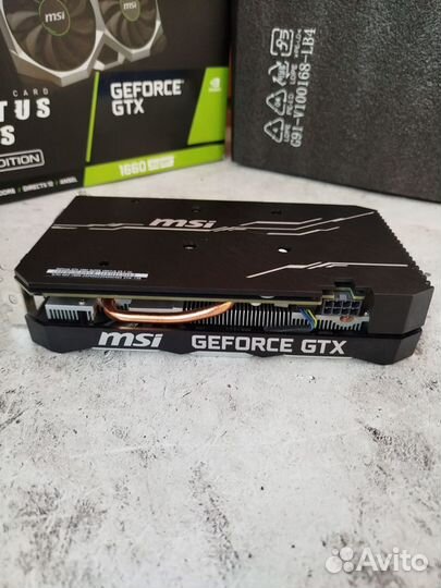 Видеокарта Msi Gtx 1660 super