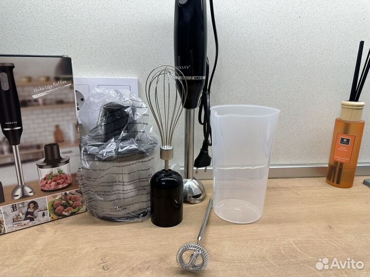 Погружной блендер sokany 5в1