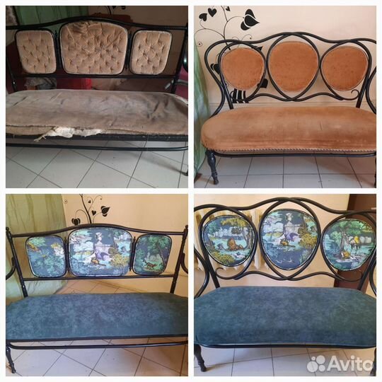 Перетяжка мягкой мебели