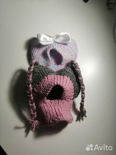 Шапочки для маленьких собачек