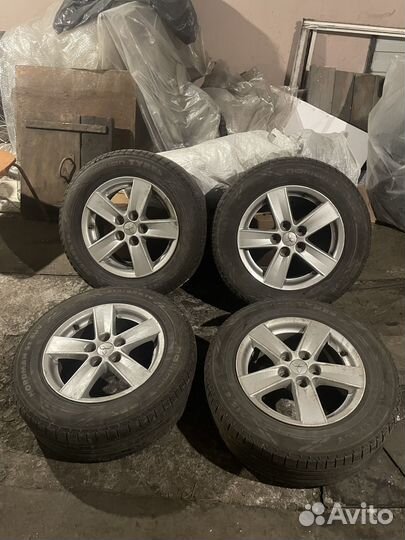 Колеса в сборе r16 летние mitsubishi