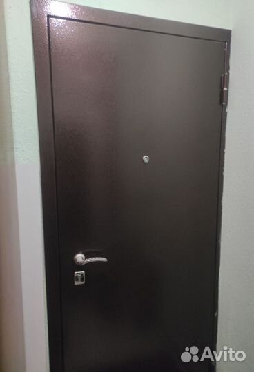 Дверь железная входная от Застройщика