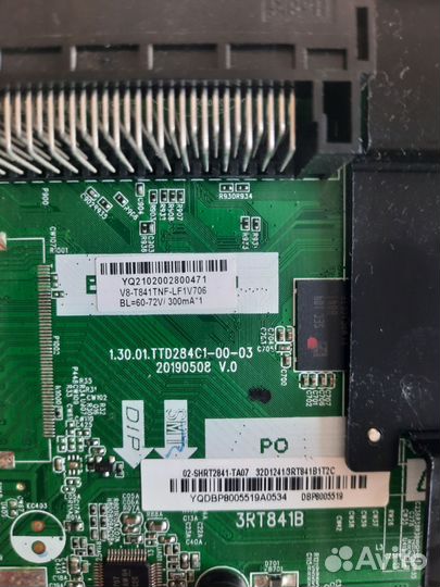Main плата 3RT841B / 1.30.01.TTD284C1-00-03 / 2019