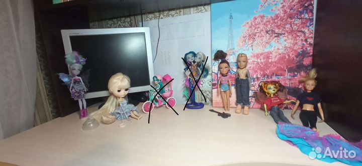 Куклы монстер хай, барби, братс