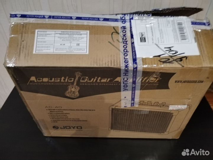 Комбоусилитель для акустической гитары Joyo AC 40