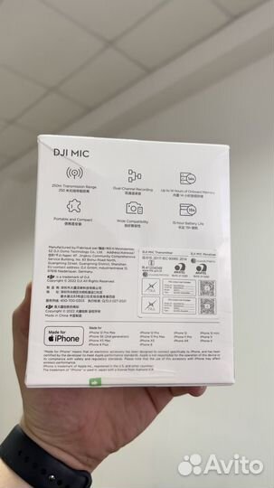 Микрофон-петличка Dji Mic (Новый, Магазин)