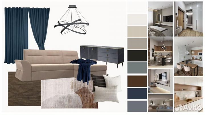 Создание планировочных решений/коллажи