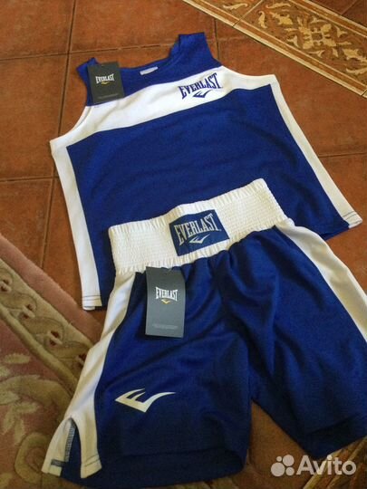 Everlast Elite Майка и шорты для бокса новые детск