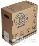 Кабель витая пара UTP 5e медь, 0.51мм, 305м