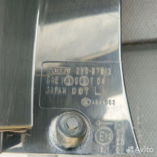 Фонарь задний левый mitsubishi outlander xl