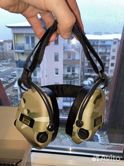 Sordin Supreme Pro-X Neckband Camo Hear2 Гель