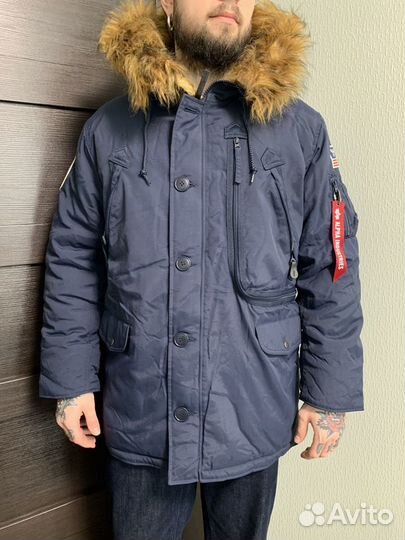 Куртка Alpha Industries N-3B Alpine Parka оригинал