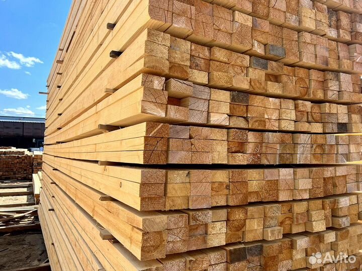 Доска обрезная 50х200х6000мм с доставкой