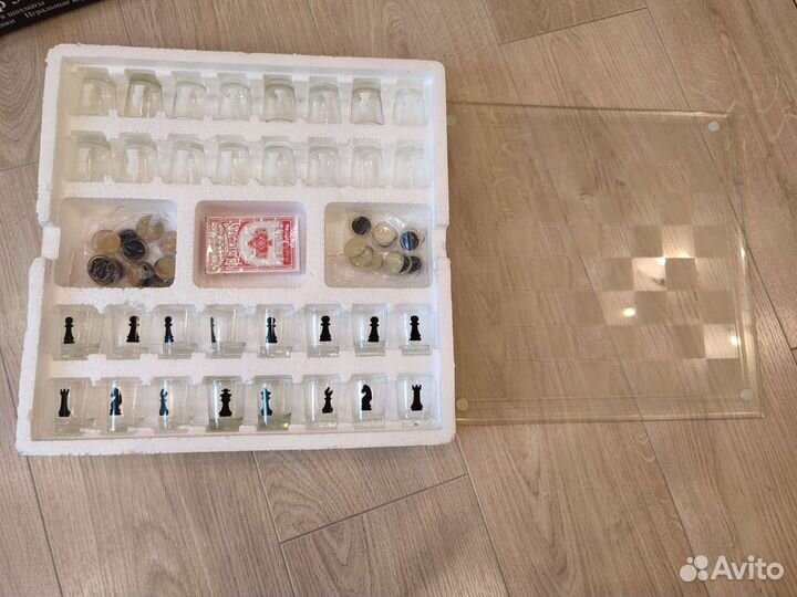 Набор игры 3в1 стекло