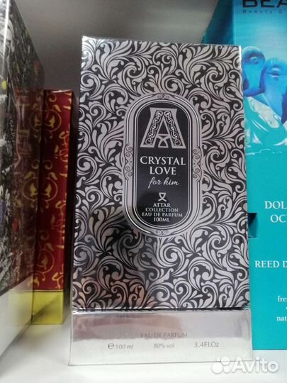 Духи мужские Кристалл лав Аттар