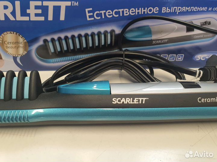 Расческа-выпрямитель Scarlett SC-060 Blue