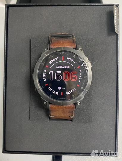 Garmin epix (Gen 2) Sapphire мультиспоптивные часы