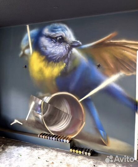 Художественная роспись стен (граффити, арт)