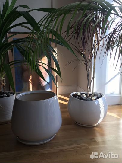 Кашпо/горшок напольное керамика