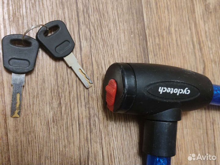 Велозамок с ключом Cyclotech CLK-1