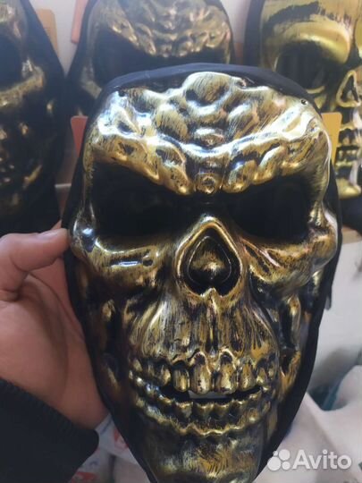 Маска карнавальная на хеллоуин или новый год